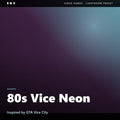80s Vice Neon – Inspired by GTA Vice City