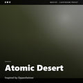 Atomic Desert – Inspired by Oppenheimer