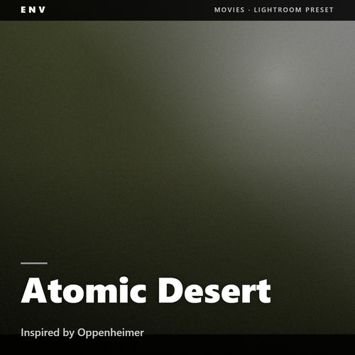 Atomic Desert – Inspired by Oppenheimer