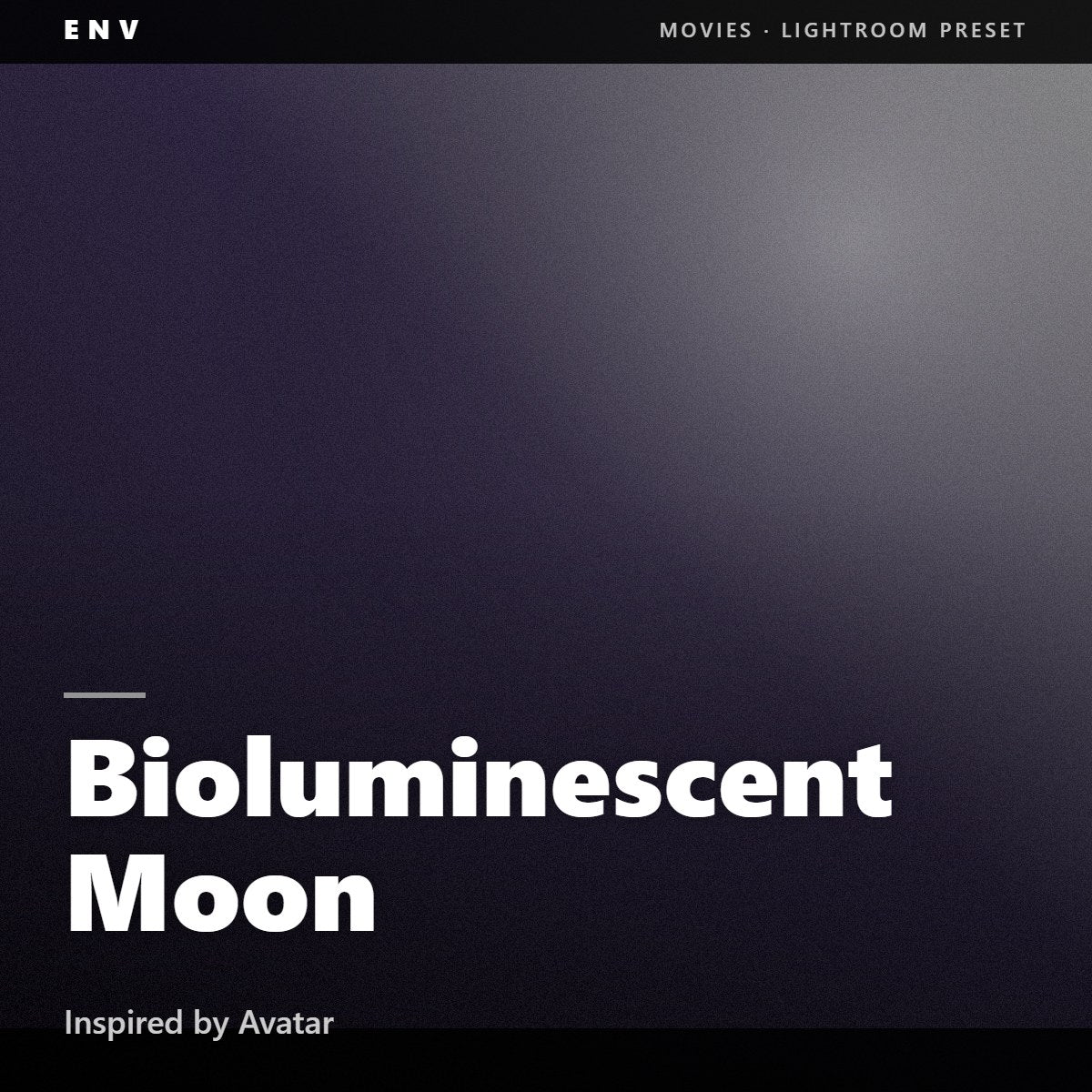 Bioluminescent Moon – Inspired by Avatar