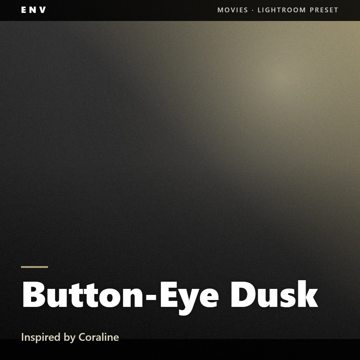 Button-Eye Dusk – Inspired by Coraline