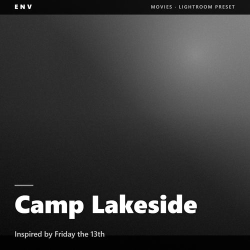 Camp Lakeside – Inspired by Friday the 13th