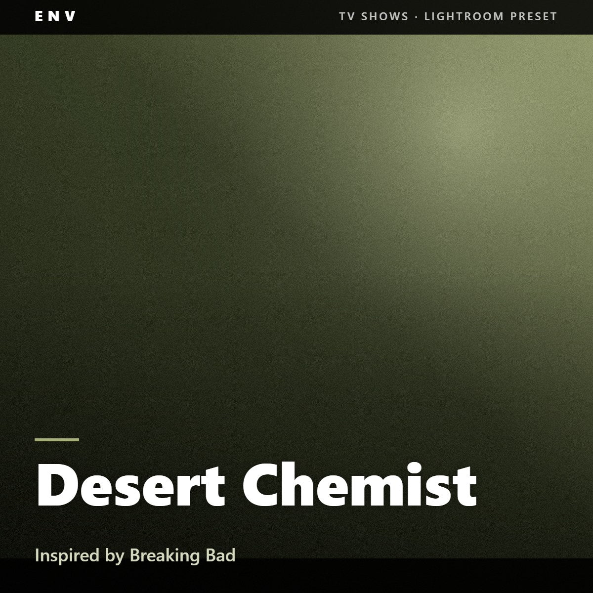 Desert Chemist – Inspired by Breaking Bad
