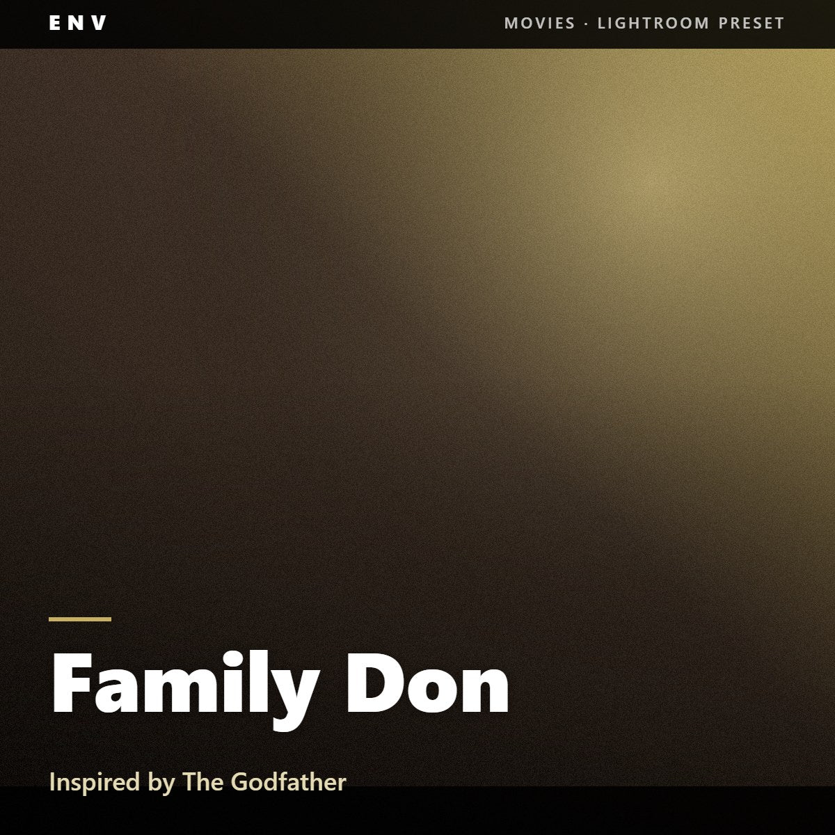 Family Don – Inspired by The Godfather