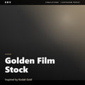 Golden Film Stock – Inspired by Kodak Gold