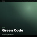 Green Code – Inspired by The Matrix