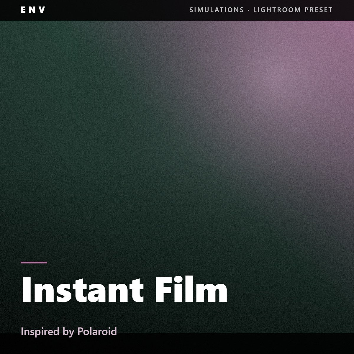 Instant Film – Inspired by Polaroid