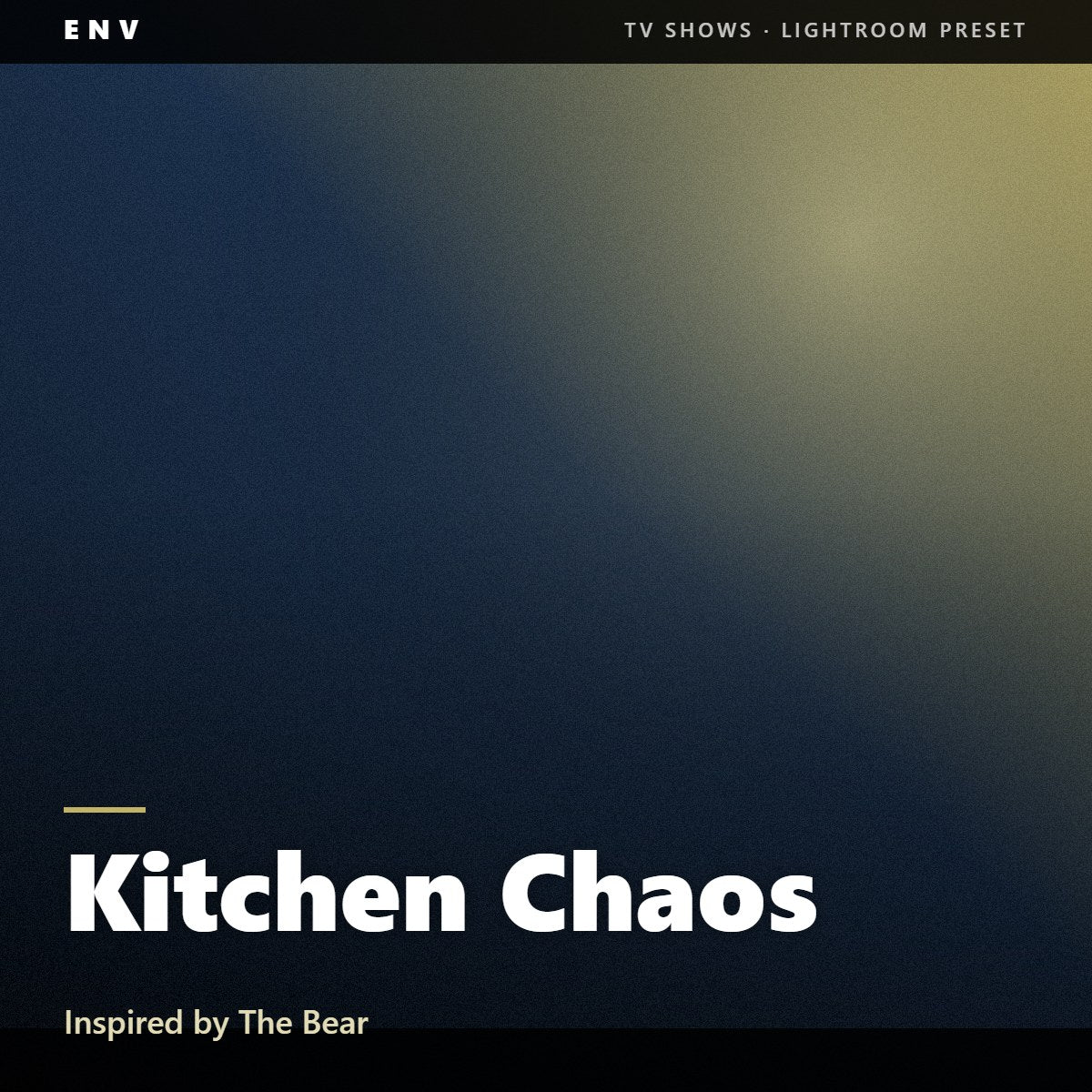 Kitchen Chaos – Inspired by The Bear