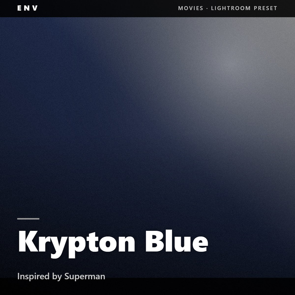 Krypton Blue – Inspired by Superman