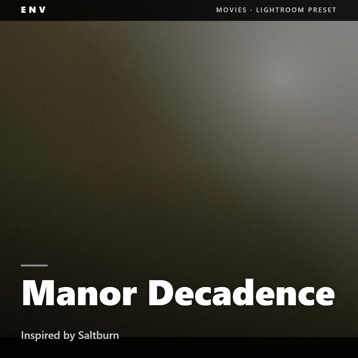 Manor Decadence – Inspired by Saltburn