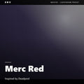 Merc Red – Inspired by Deadpool