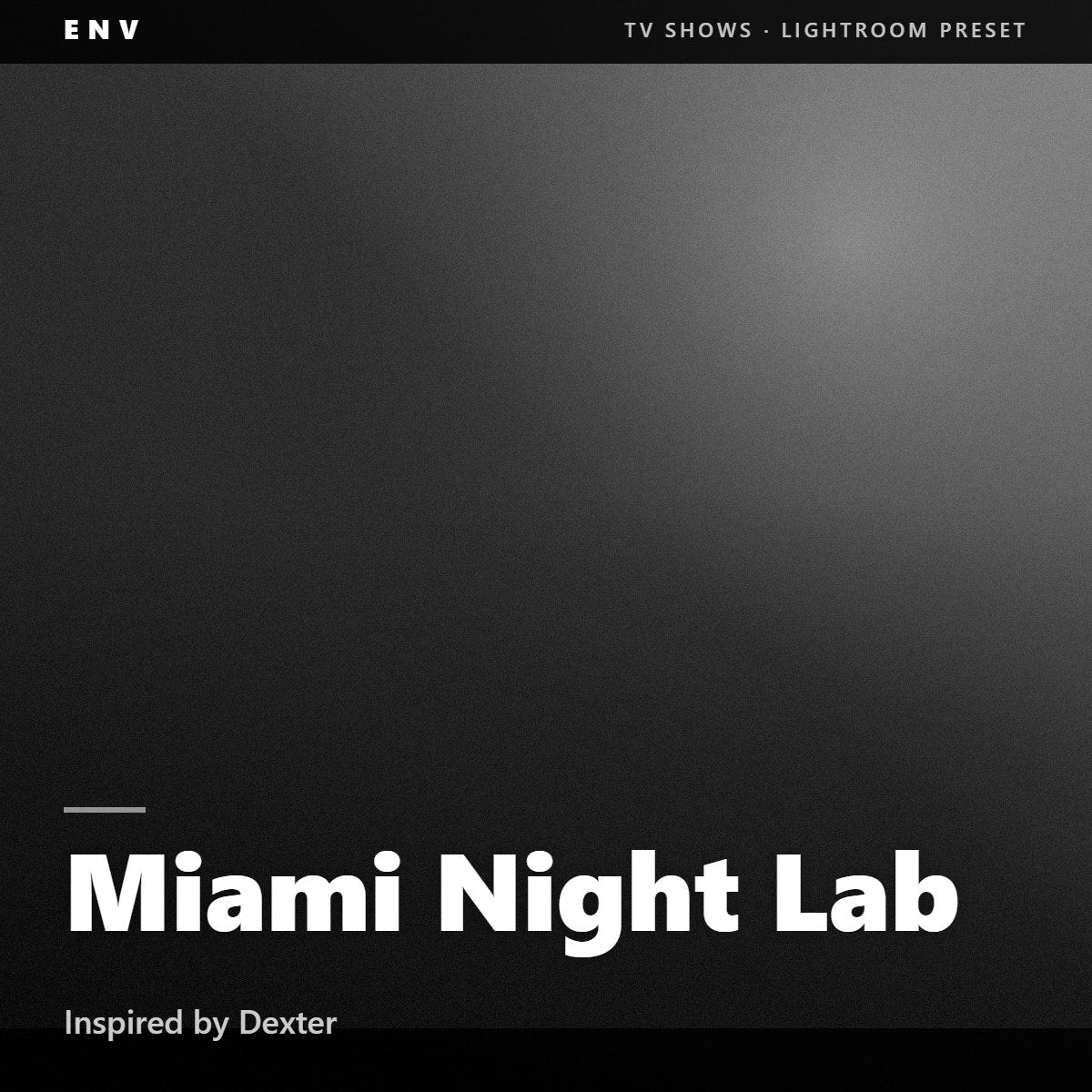 Miami Night Lab – Inspired by Dexter