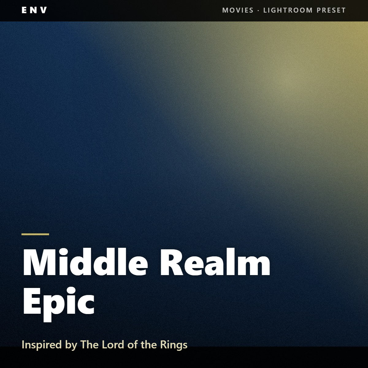 Middle Realm Epic – Inspired by The Lord of the Rings