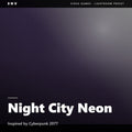 Night City Neon – Inspired by Cyberpunk 2077