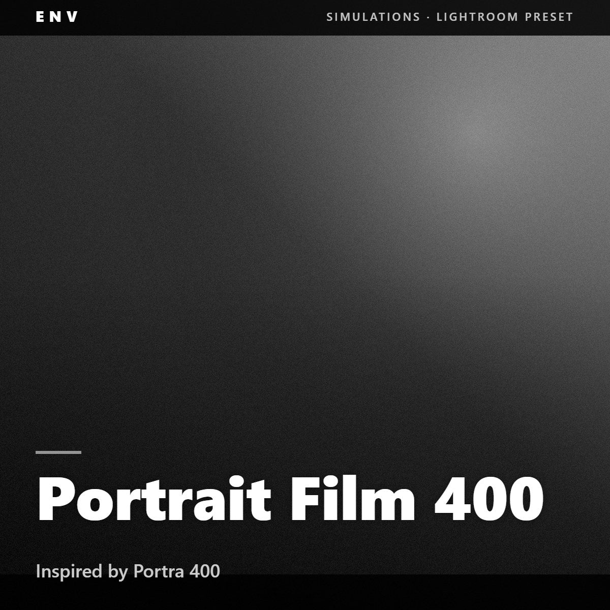 Portrait Film 400 – Inspired by Portra 400