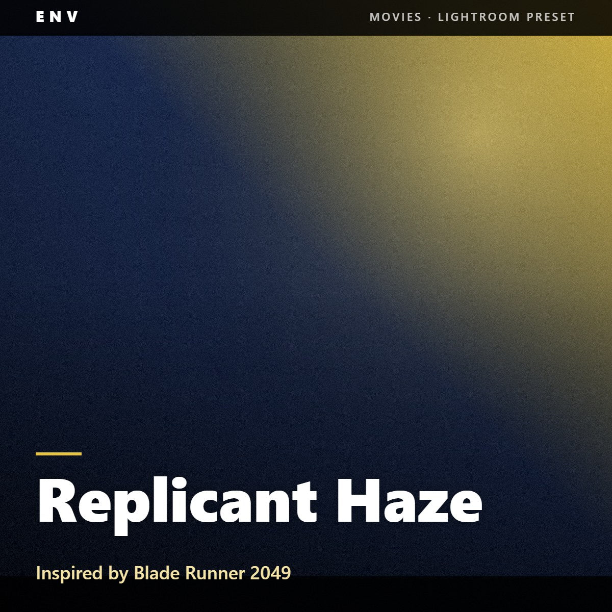 Replicant Haze – Inspired by Blade Runner 2049
