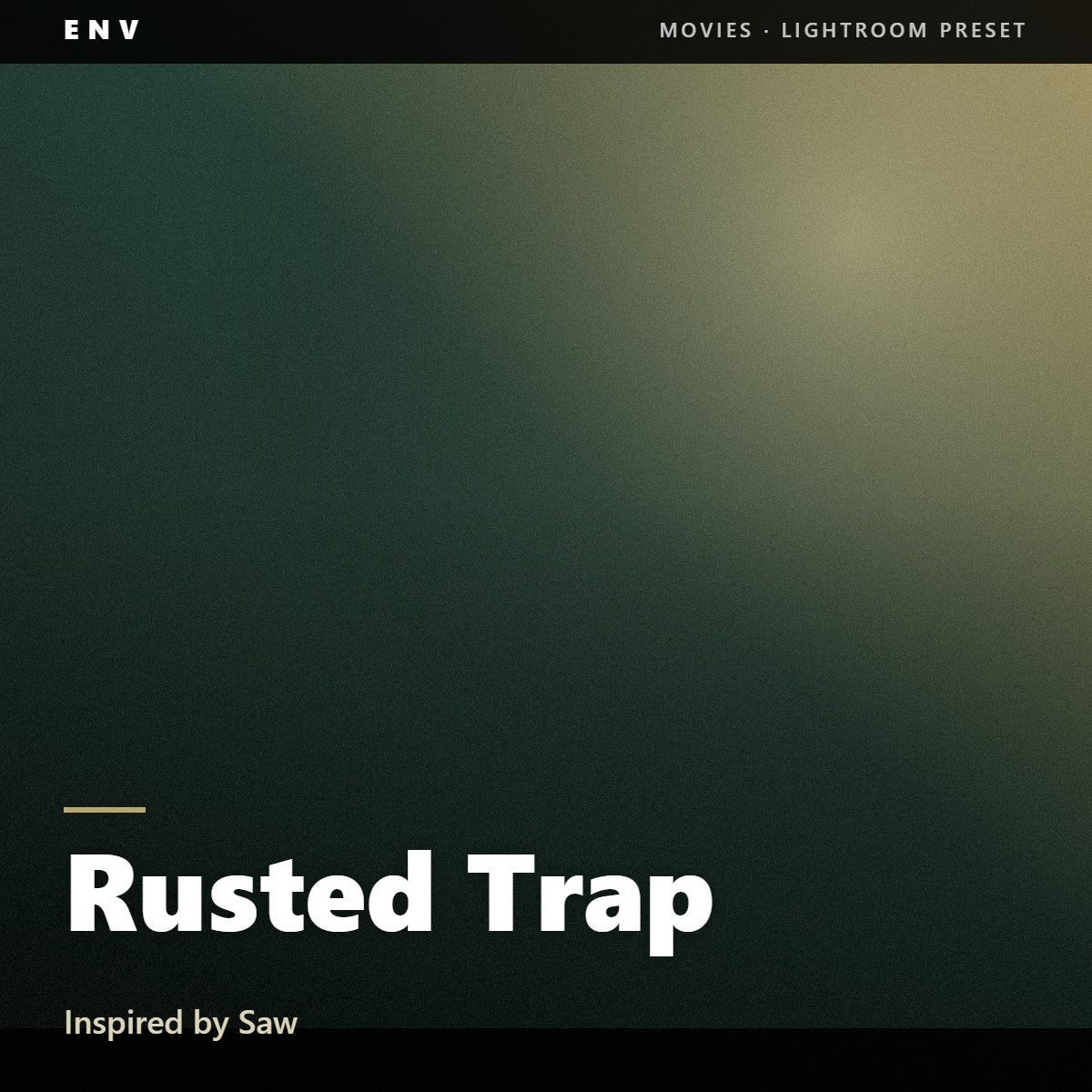 Rusted Trap – Inspired by Saw