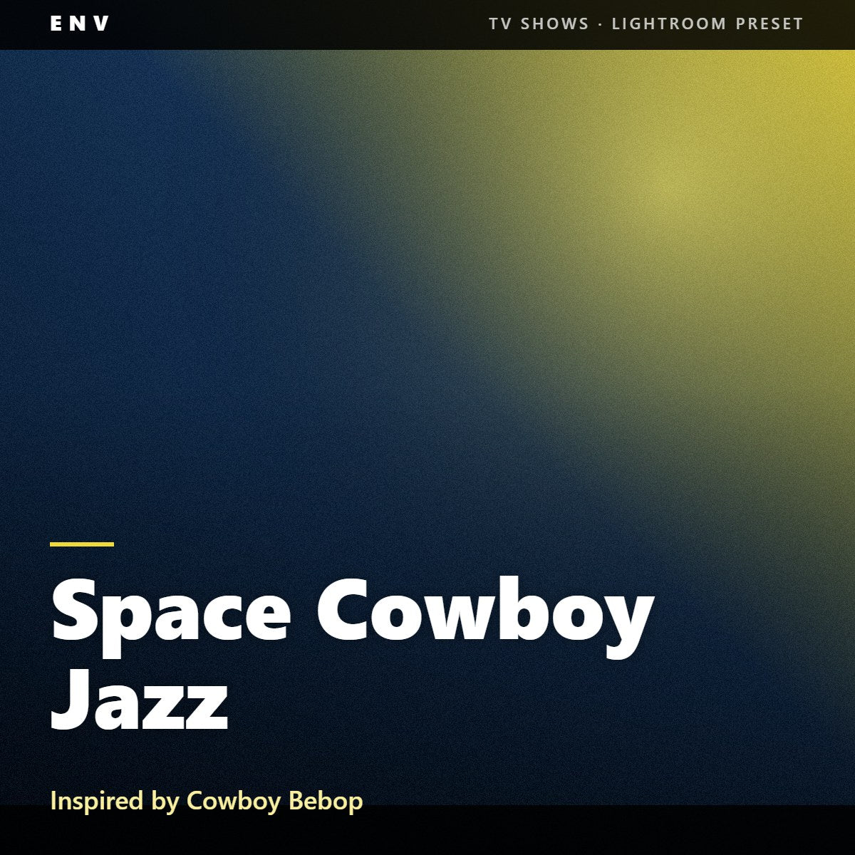 Space Cowboy Jazz – Inspired by Cowboy Bebop