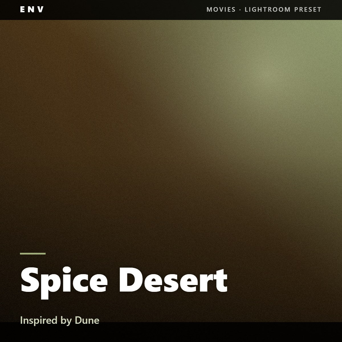 Spice Desert – Inspired by Dune