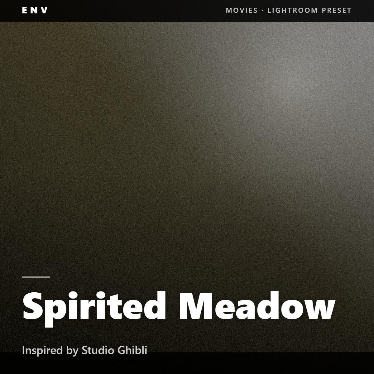 Spirited Meadow – Inspired by Studio Ghibli
