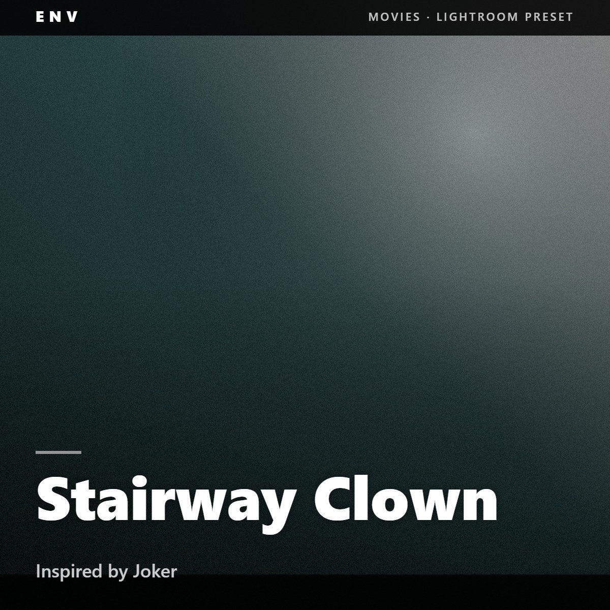 Stairway Clown – Inspired by Joker