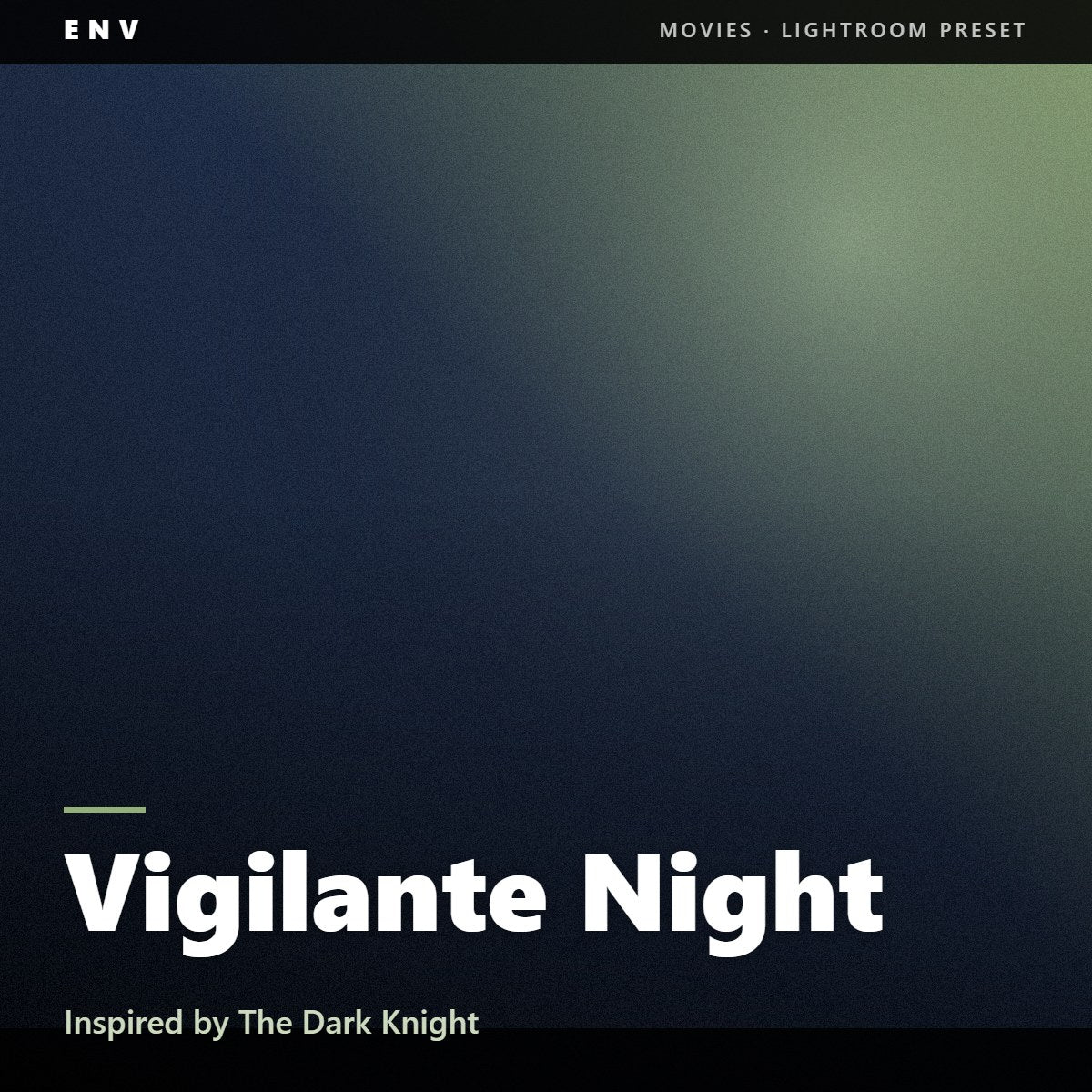Vigilante Night – Inspired by The Dark Knight