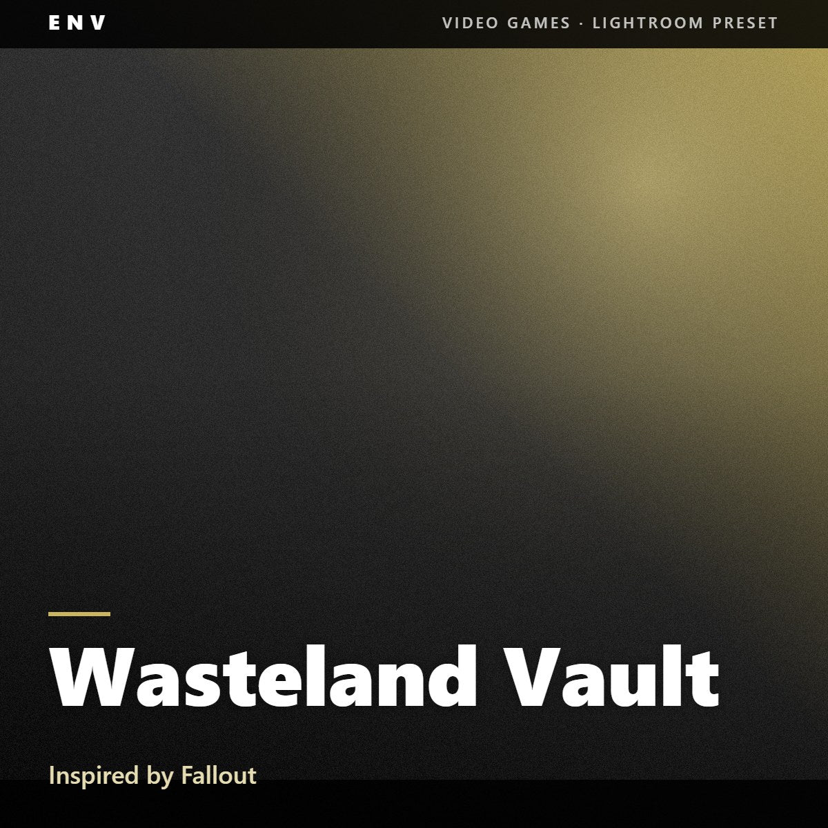Wasteland Vault – Inspired by Fallout